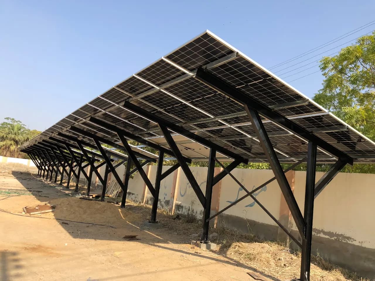 Karachi Parking Solar Shed